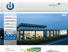 Tablet Screenshot of darpe.de